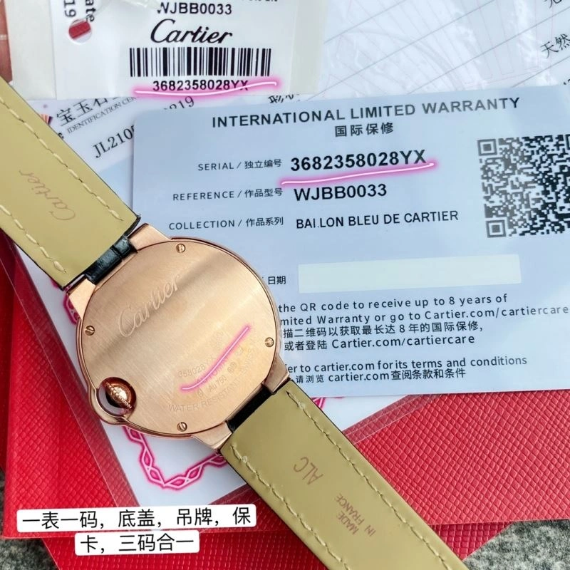 QuickDry CARTIER Watches 180634