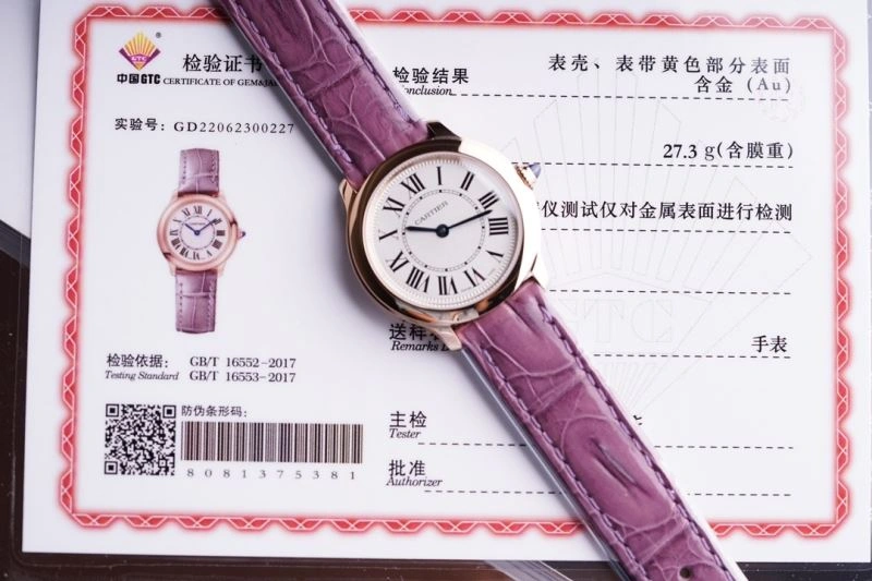 WeatherProof CARTIER Watches 180237
