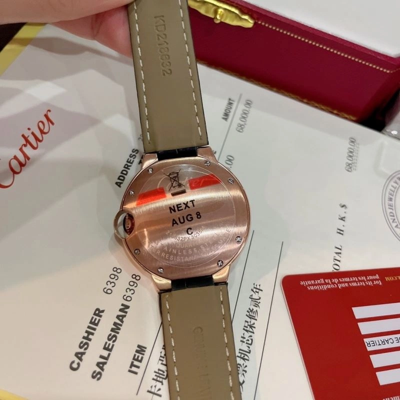 Breathable CARTIER Watches 178958