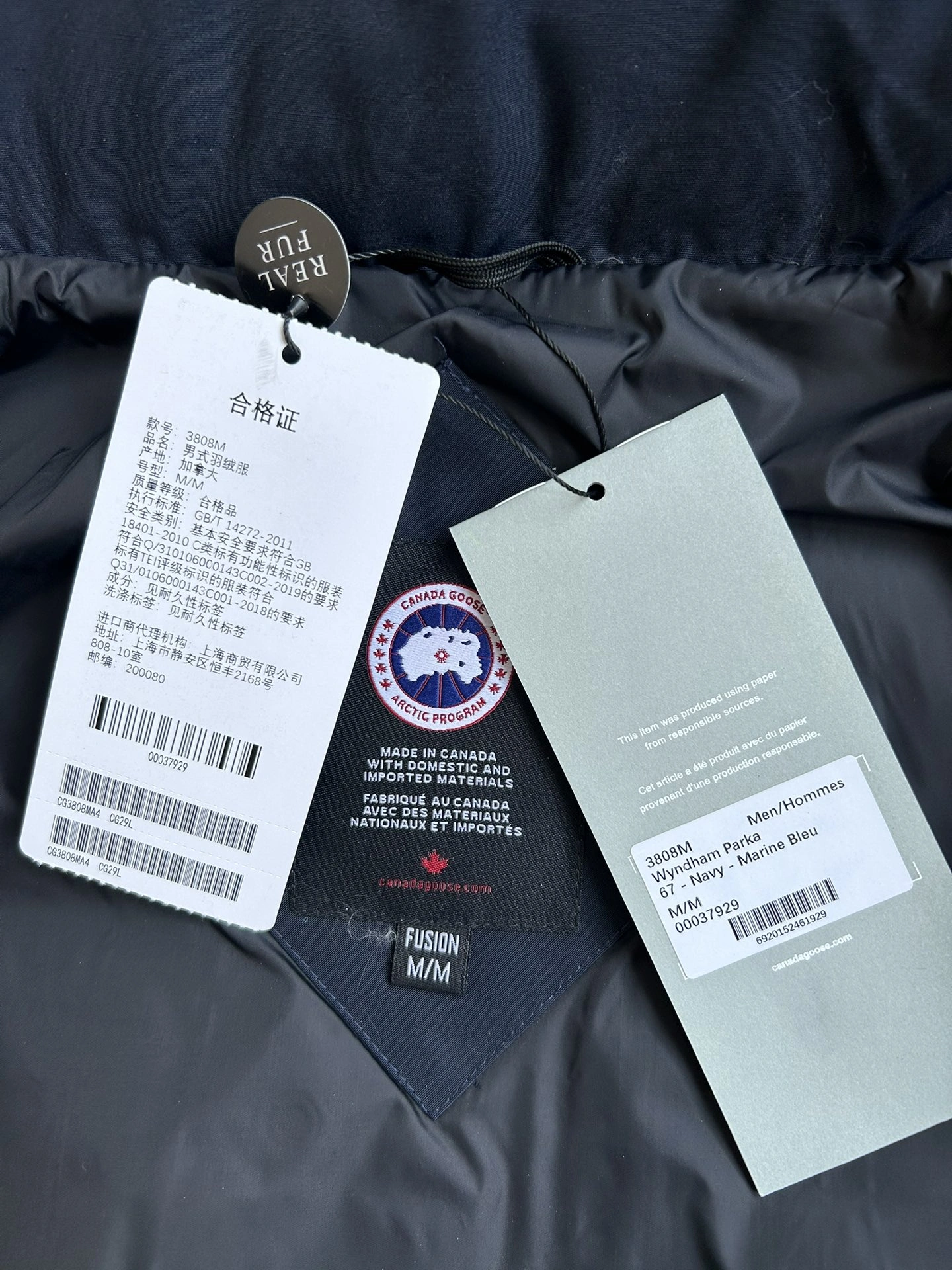 Minimalist Canada Goose Down Jackets 106676
