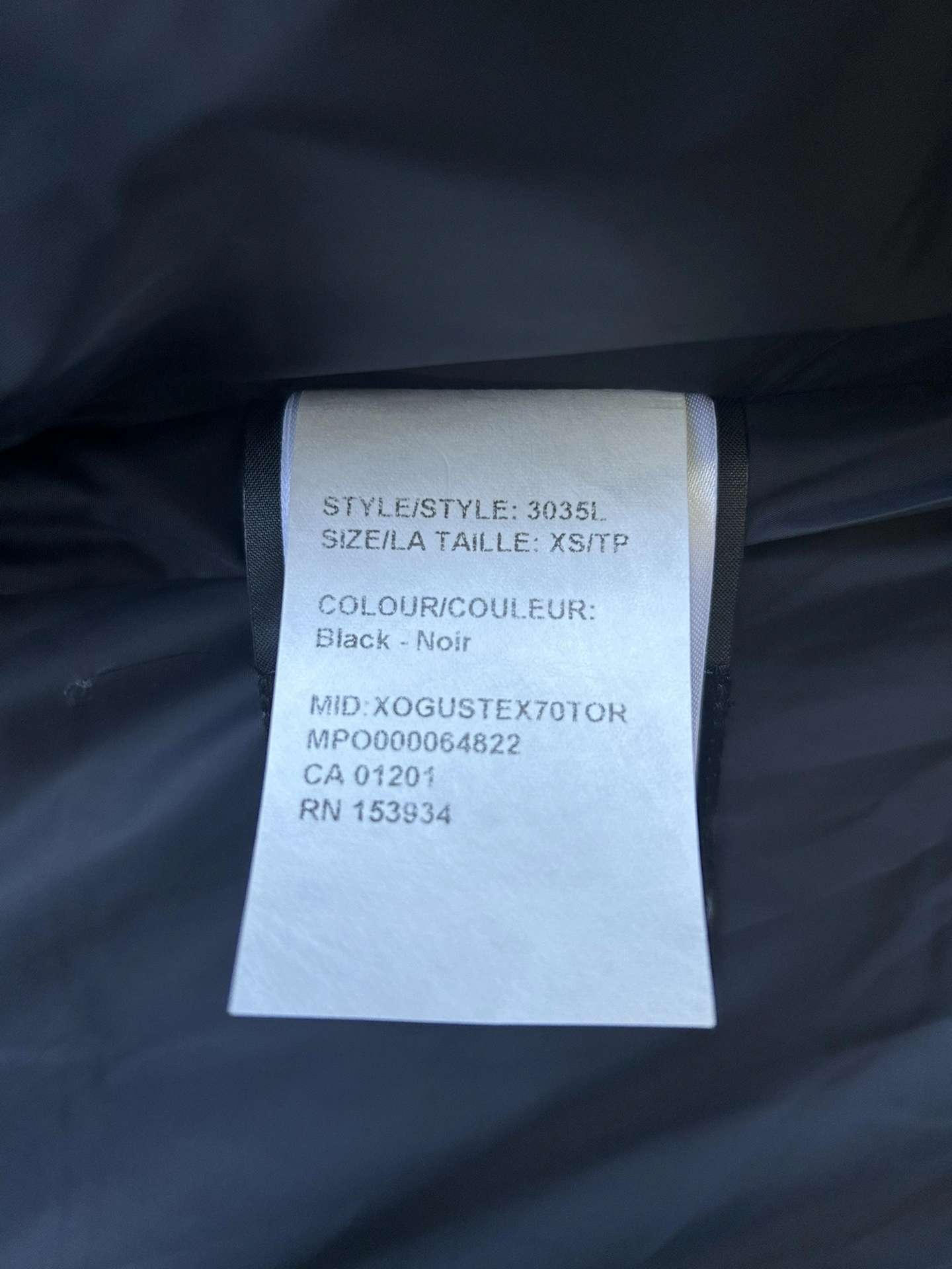 Compact Canada Goose Down Jackets 106609