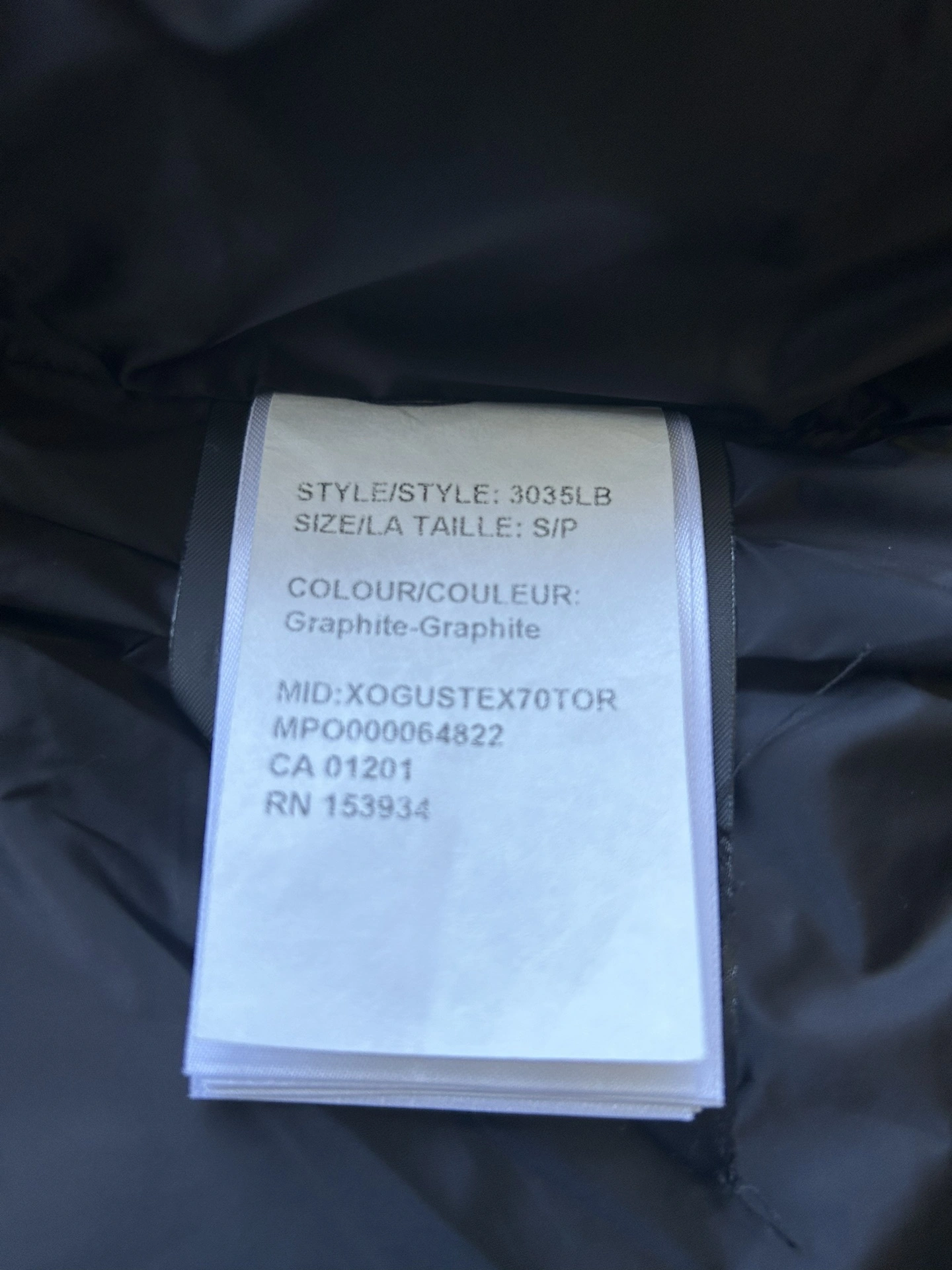 Canada Goose Down Jackets ZeroBulk 106605