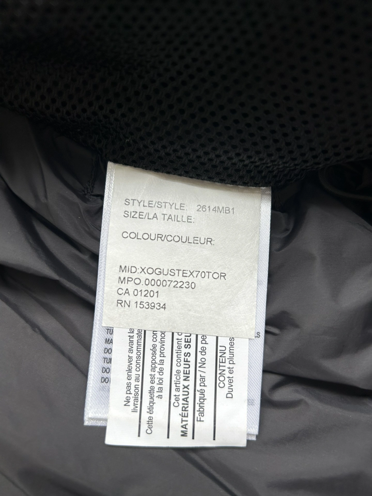 Lightweight Canada Goose Down Jackets 106686