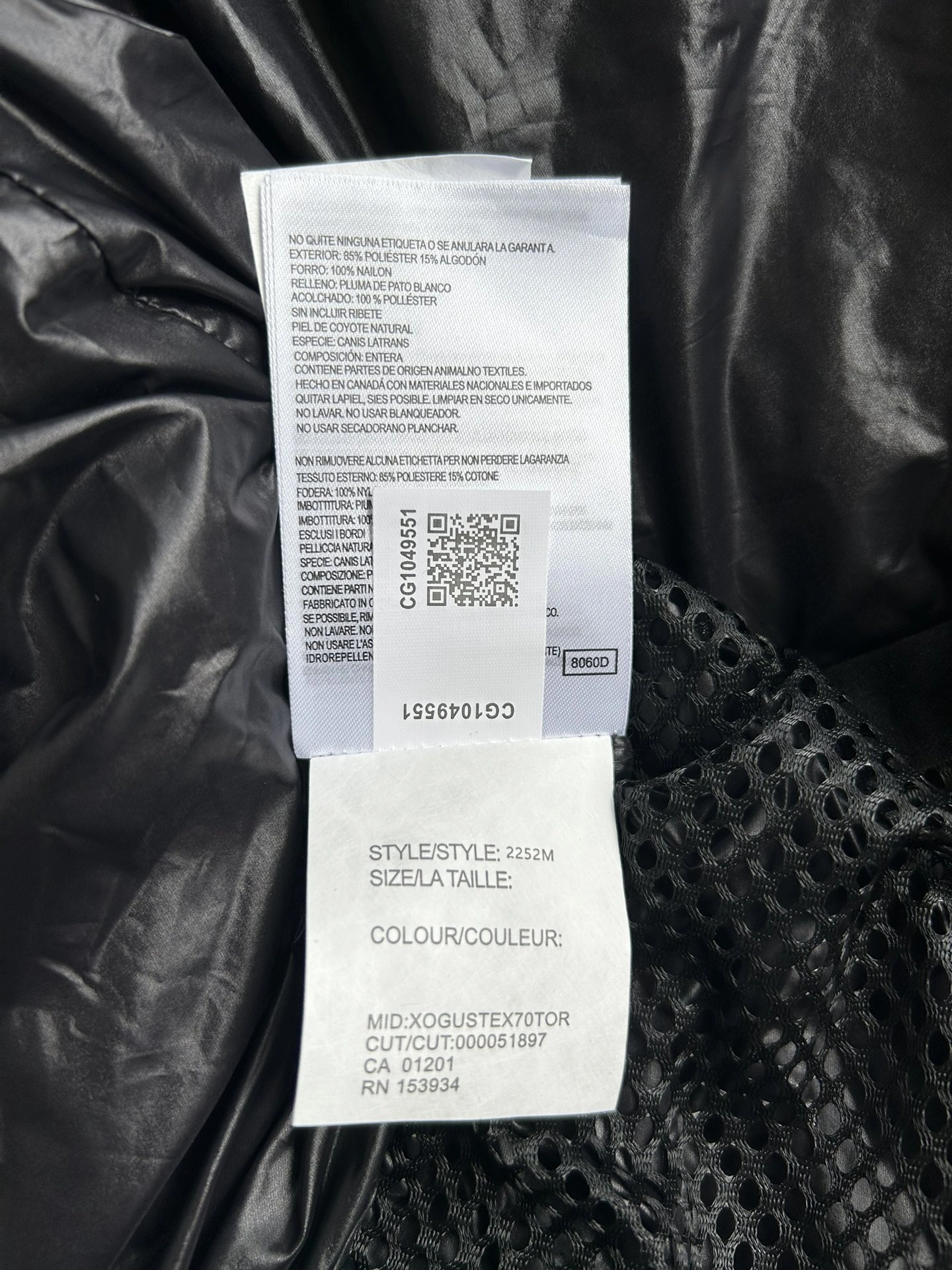 Stretchable Canada Goose Down Jackets 106591