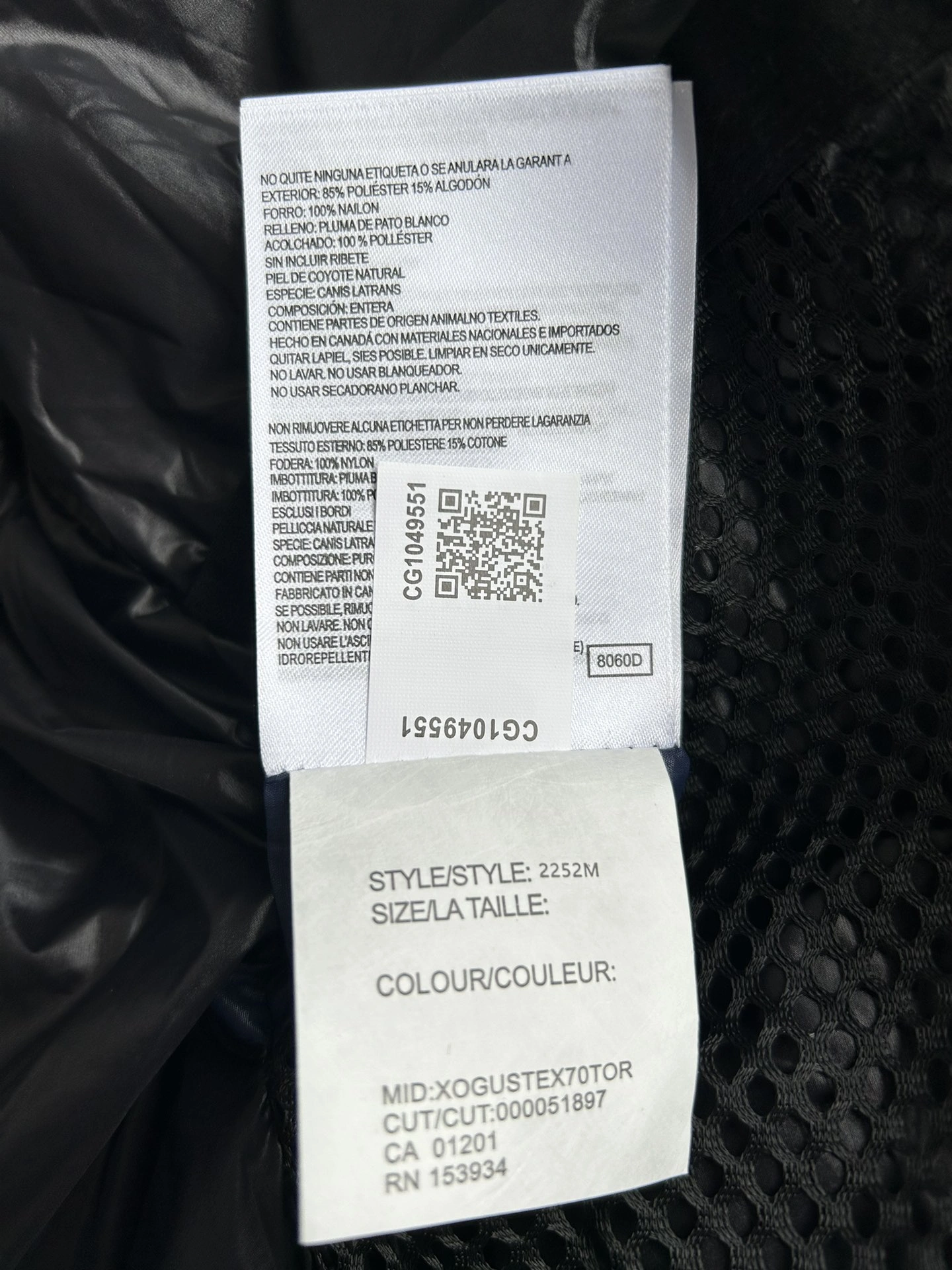 Unisex Canada Goose Down Jackets 106661