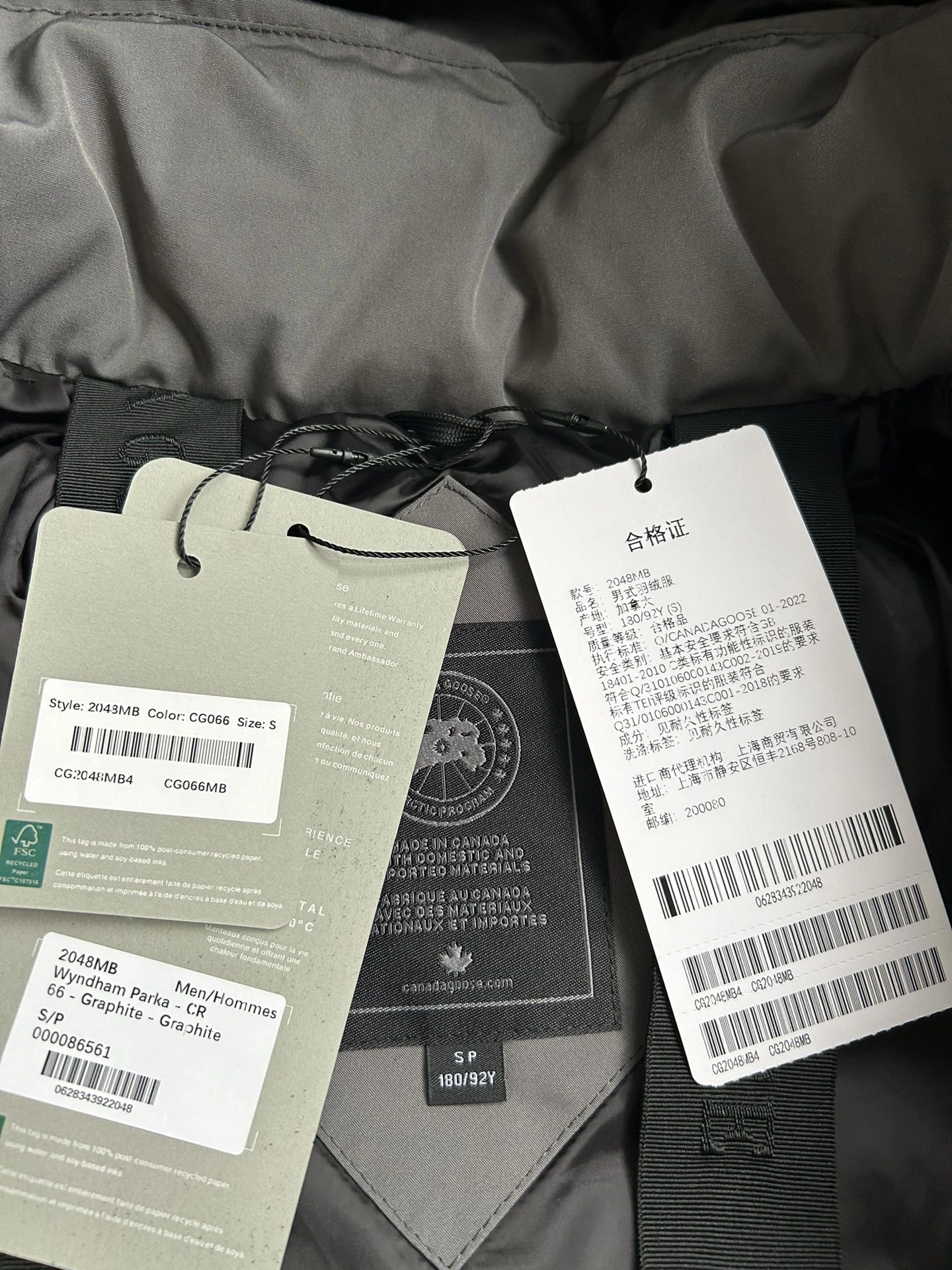 Minimalist Canada Goose Down Jackets 106564