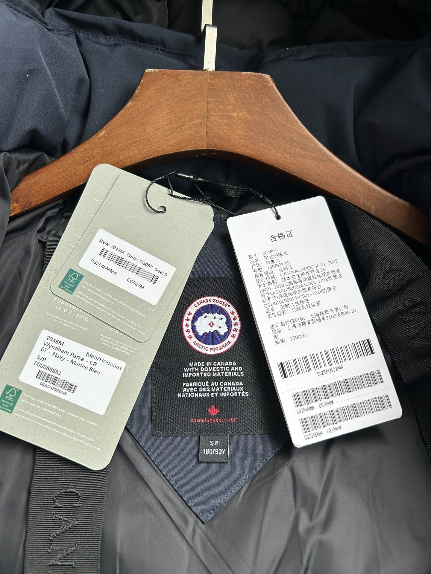 OdorResistant Canada Goose Down Jackets 106597