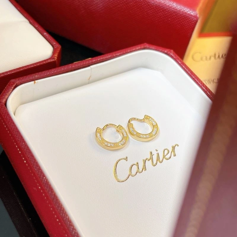 Sporty Cartier Earrings 217780