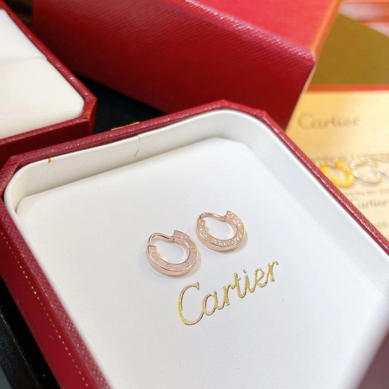 Sporty Cartier Earrings 217780