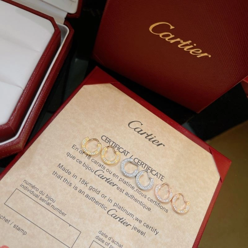 Sporty Cartier Earrings 217780