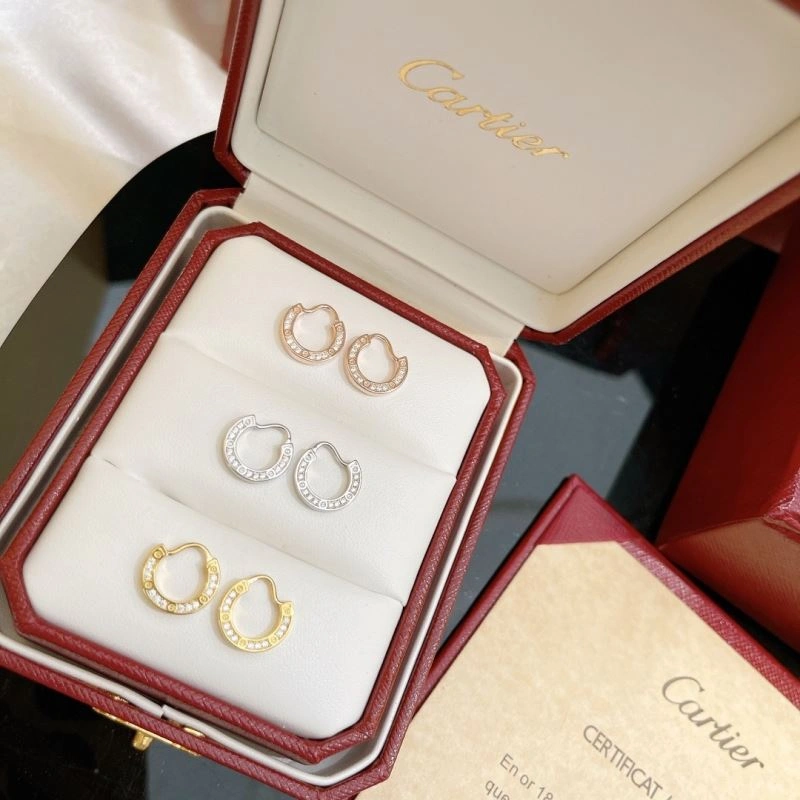 Sporty Cartier Earrings 217780