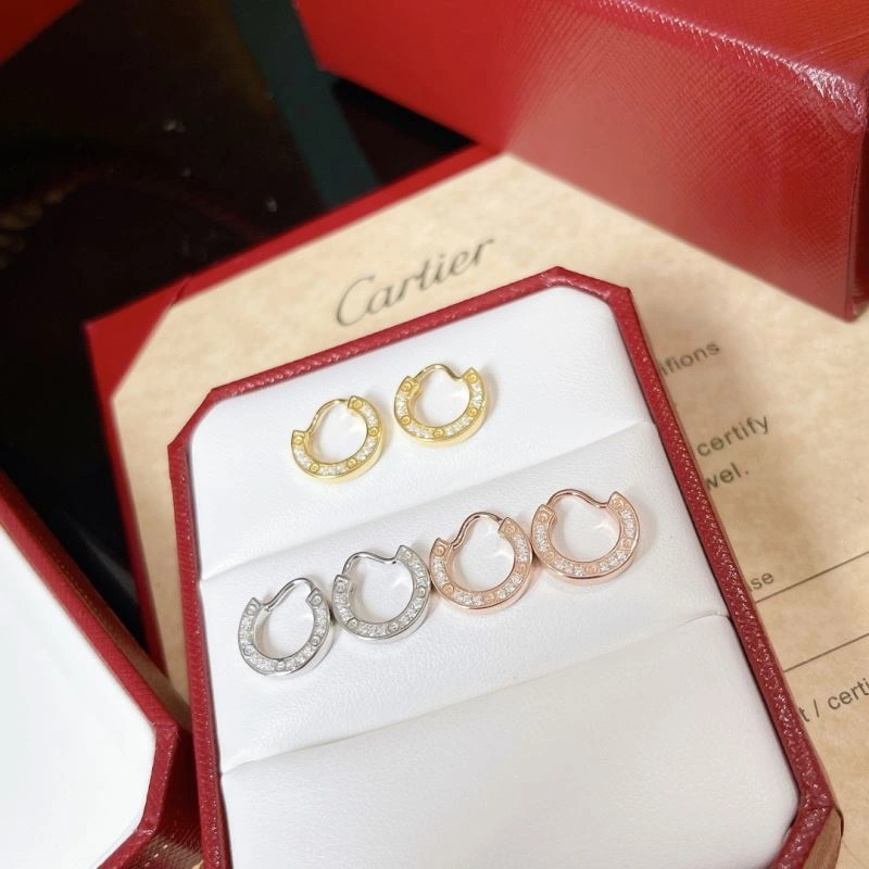 Sporty Cartier Earrings 217780