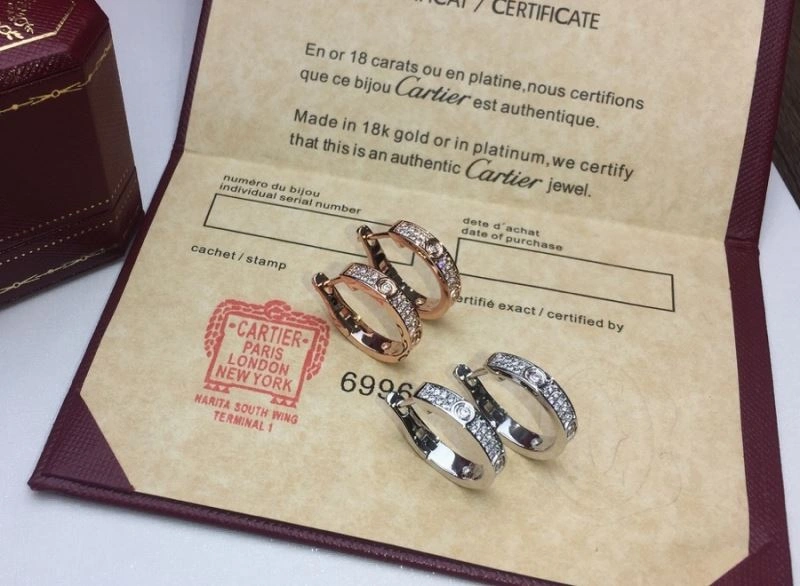 Cartier Earrings MoistureWicking 216896