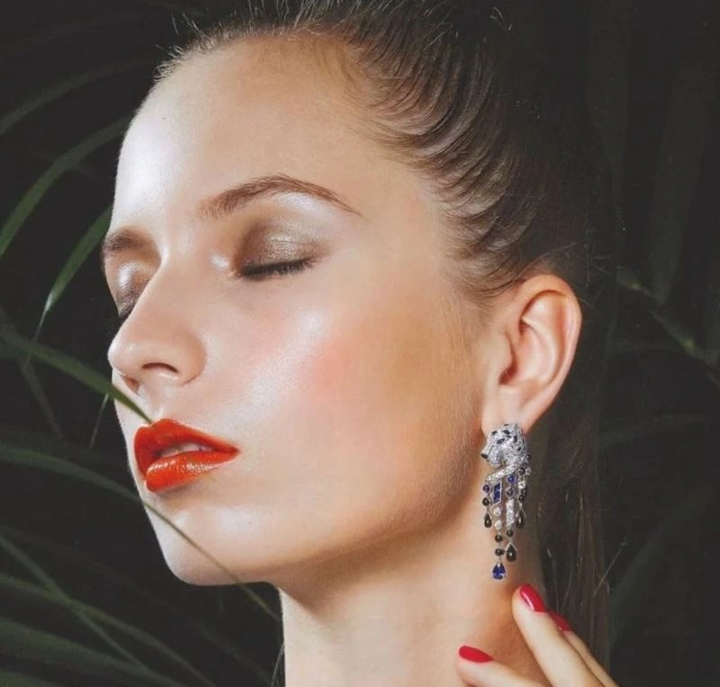 Cartier Earrings Stylish 217574