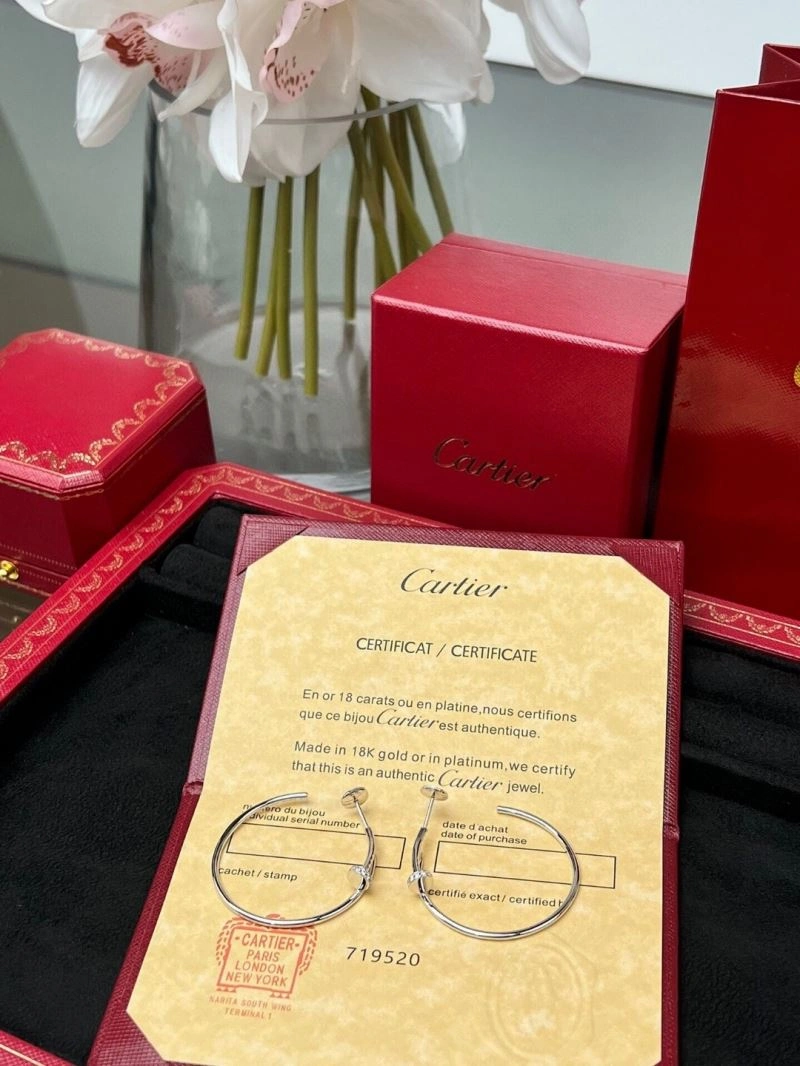 Cartier Earrings Practical 217491