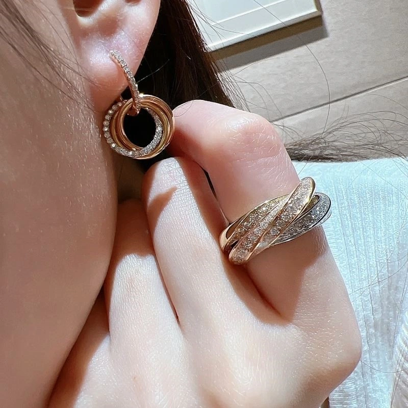Cartier Earrings Bright 217440