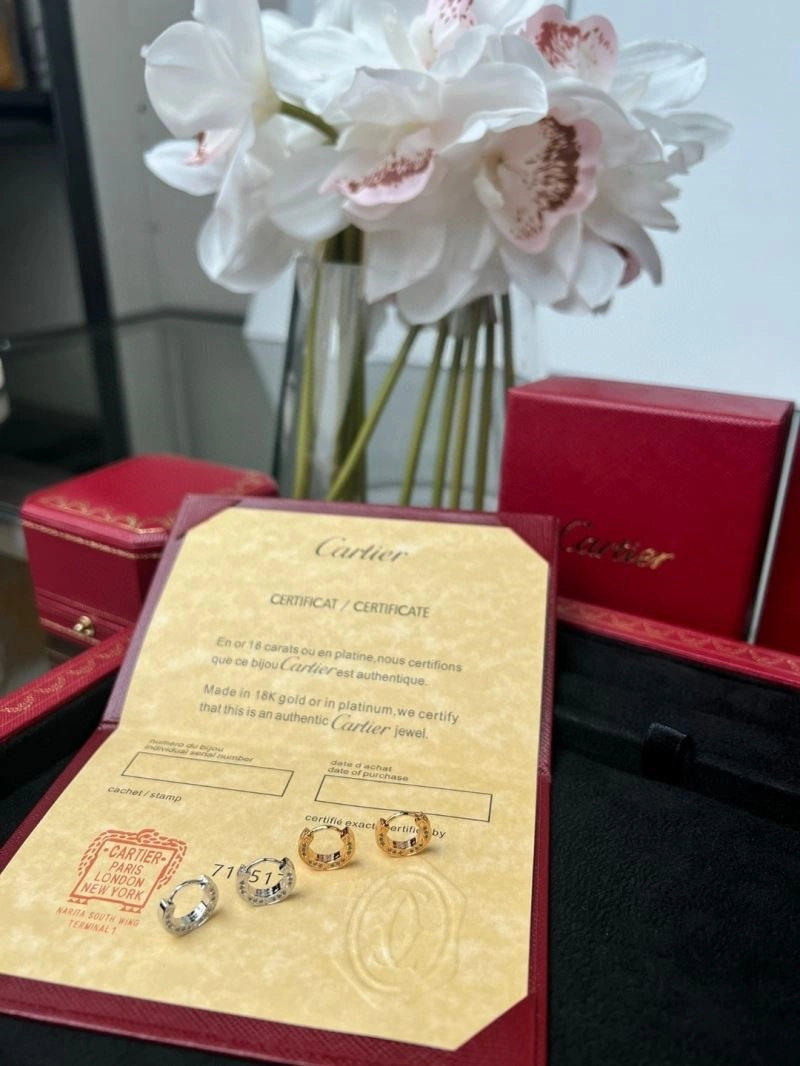 Vibrant Cartier Earrings 217458