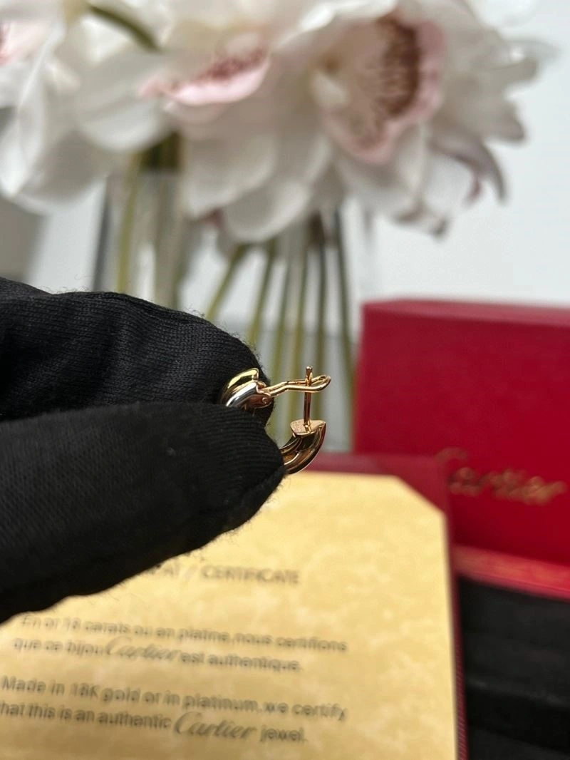 SmoothTexture Cartier Earrings 217449