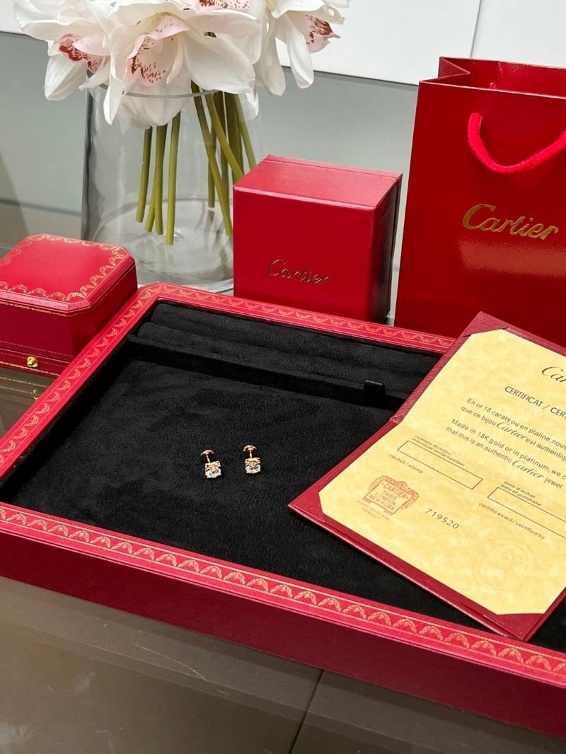 SmoothTexture Cartier Earrings 217496