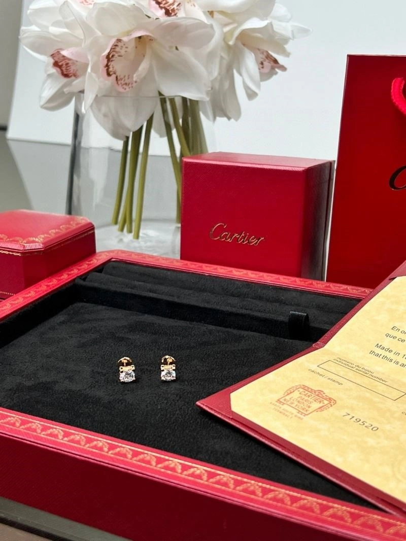 SmoothTexture Cartier Earrings 217496