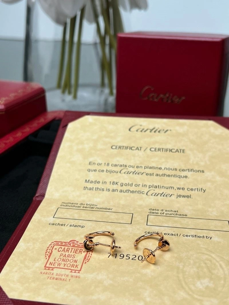 Cartier Earrings Lightweight 217435