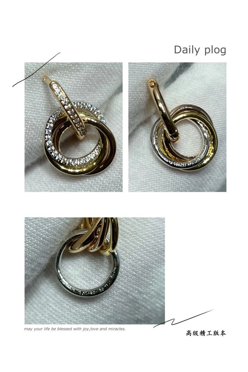 Cartier Earrings Effortless 217344