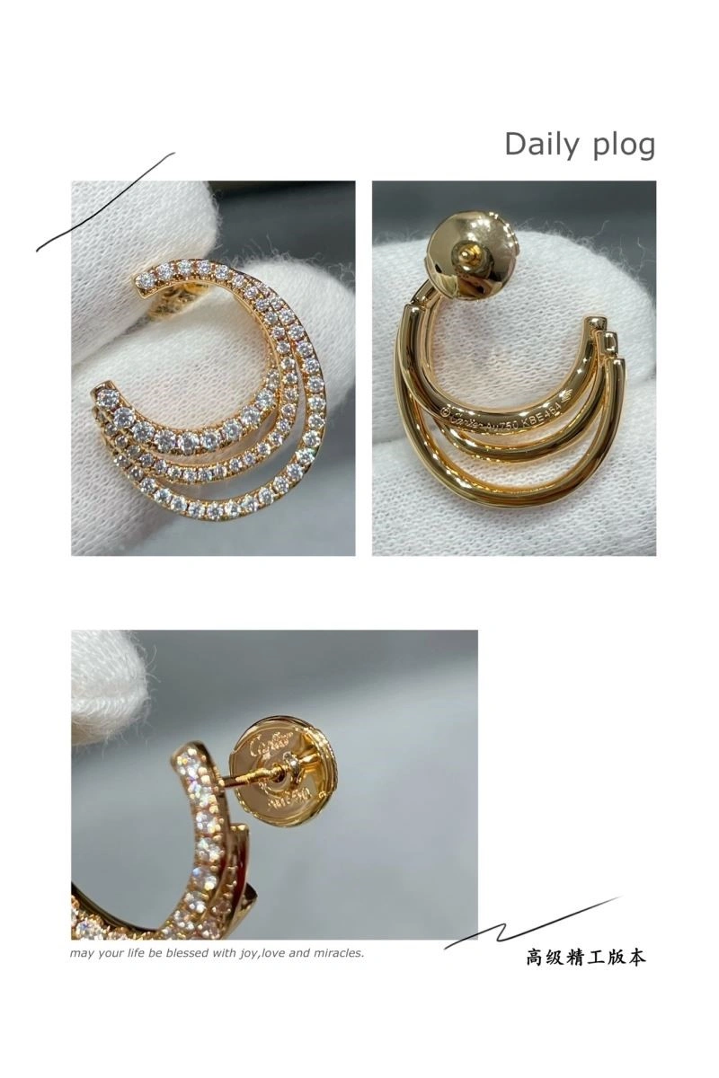 Cartier Earrings Neat 217338