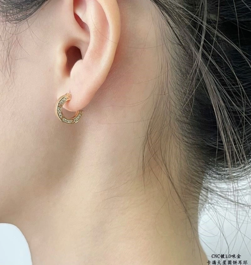 Cartier Earrings Breathable 217318