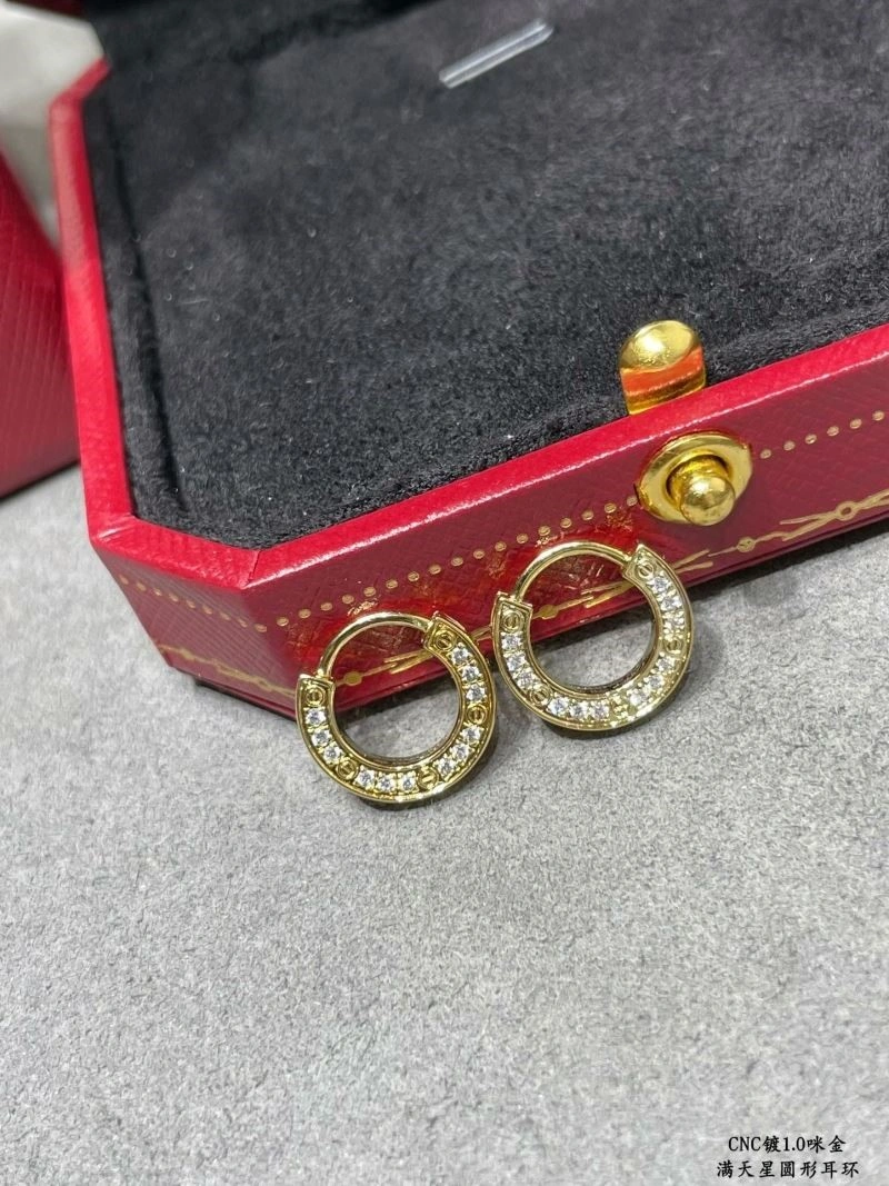 Cartier Earrings Breathable 217318