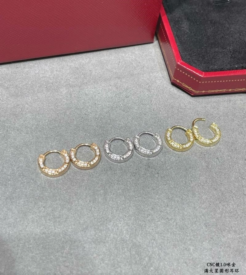 Cartier Earrings Breathable 217318