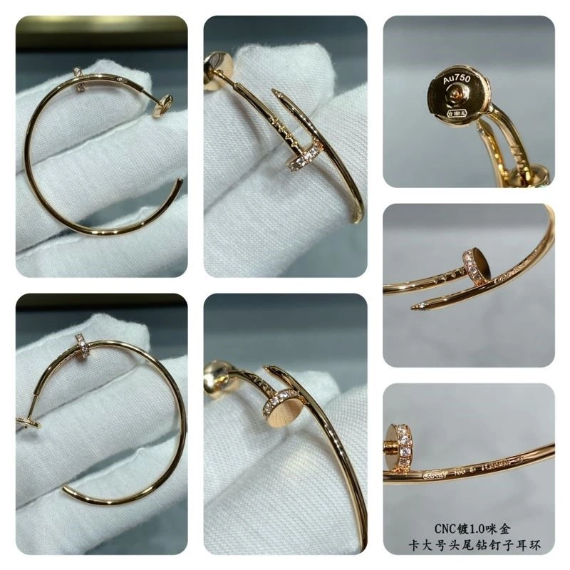 Bright Cartier Earrings 217305
