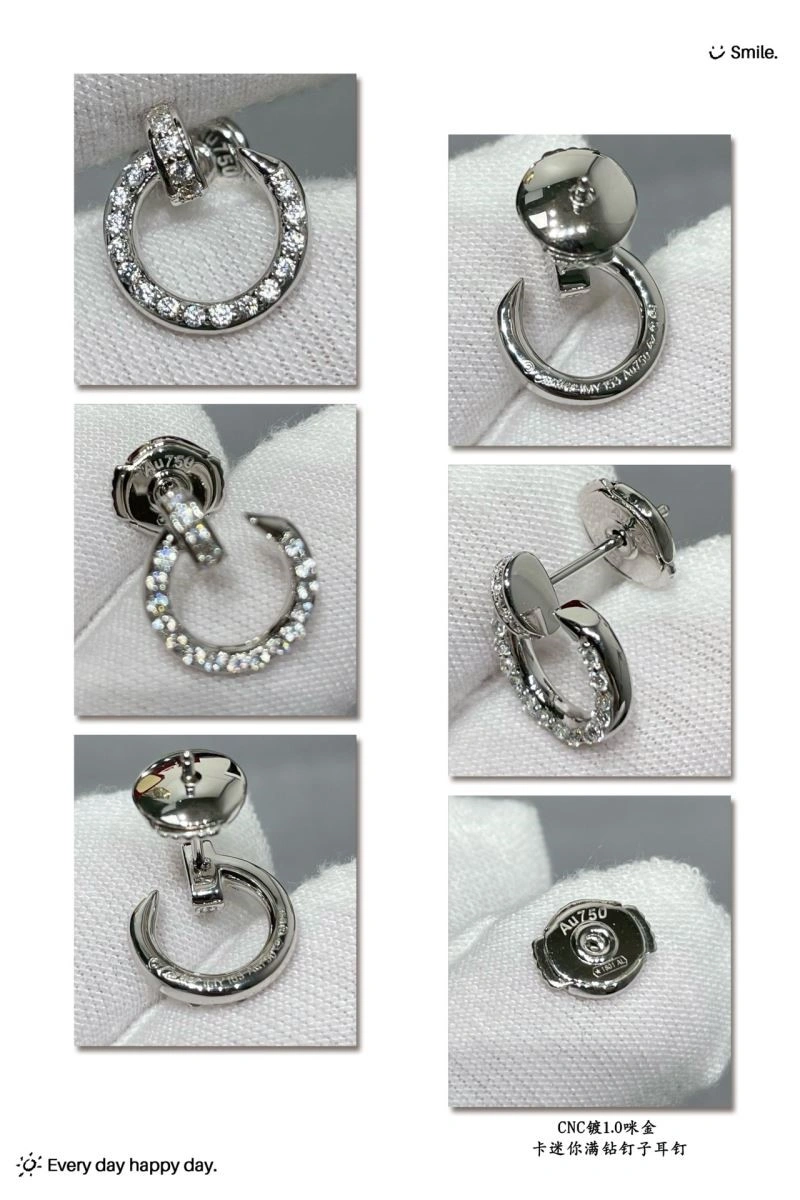 Cartier Earrings Practical 217301