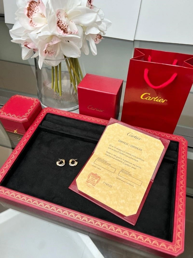 Comfortable Cartier Earrings 217175