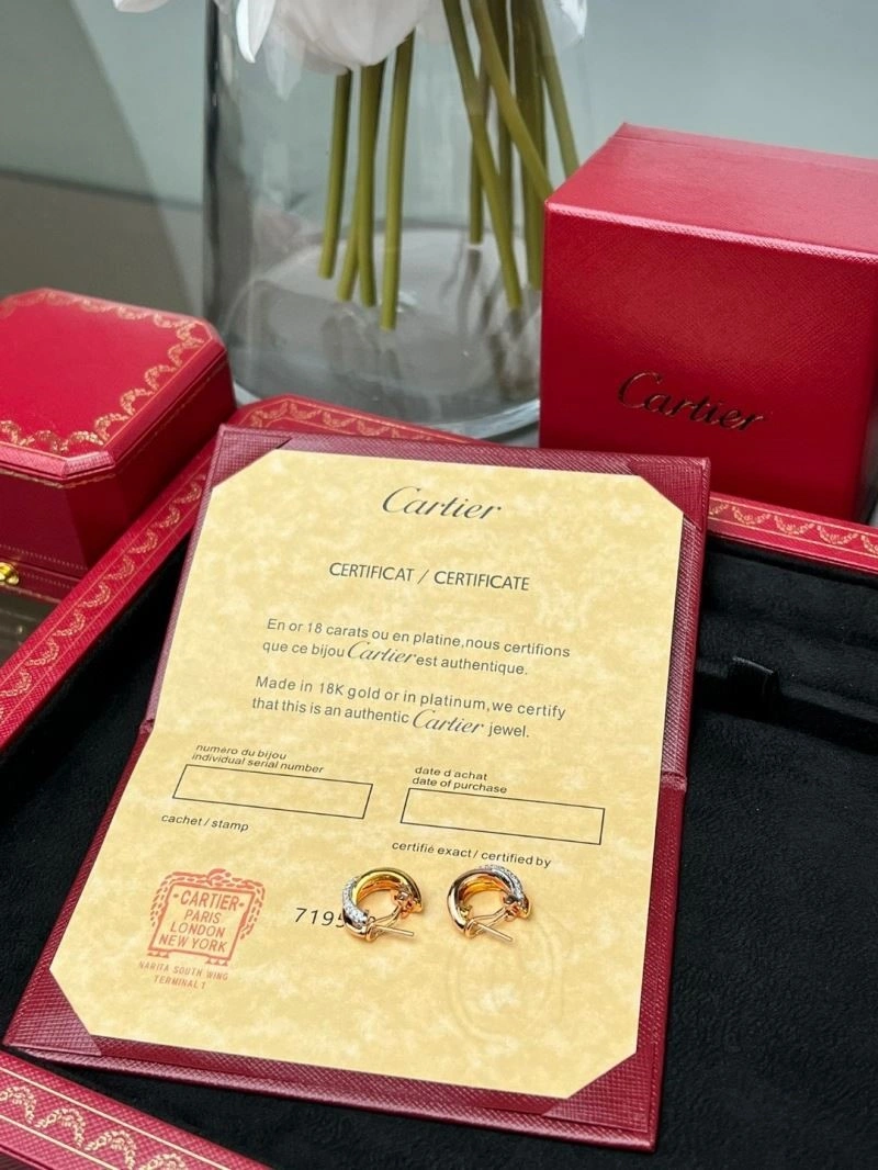 Comfortable Cartier Earrings 217175