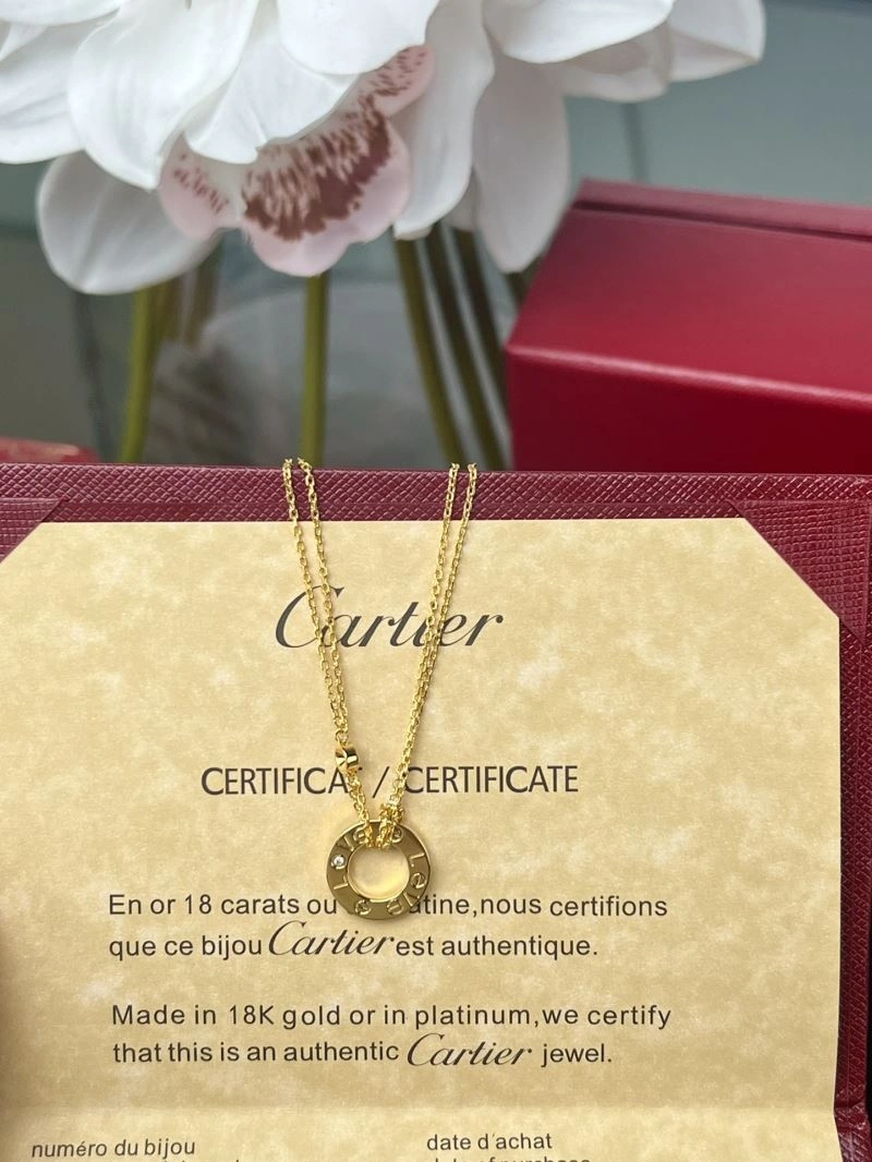 Cozy Cartier Necklaces 217637