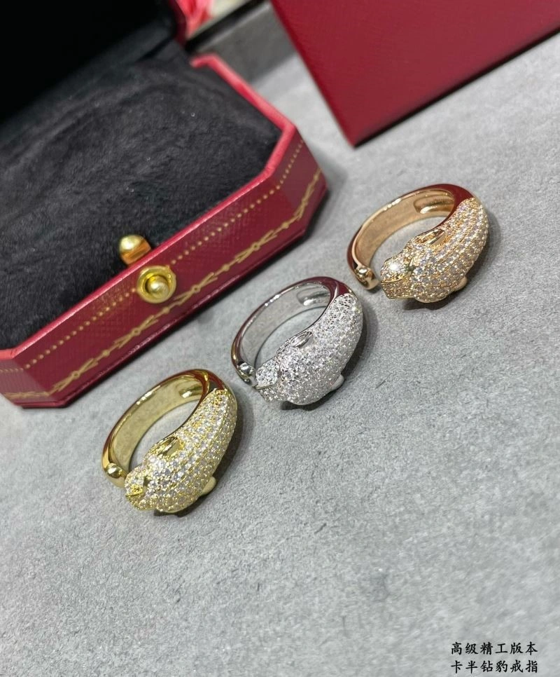 Sporty Cartier Rings 217387