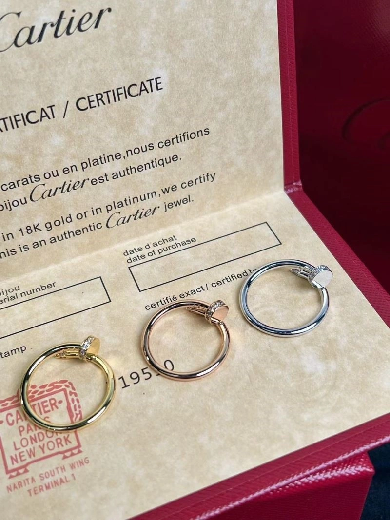 Trendsetting Cartier Rings 217382