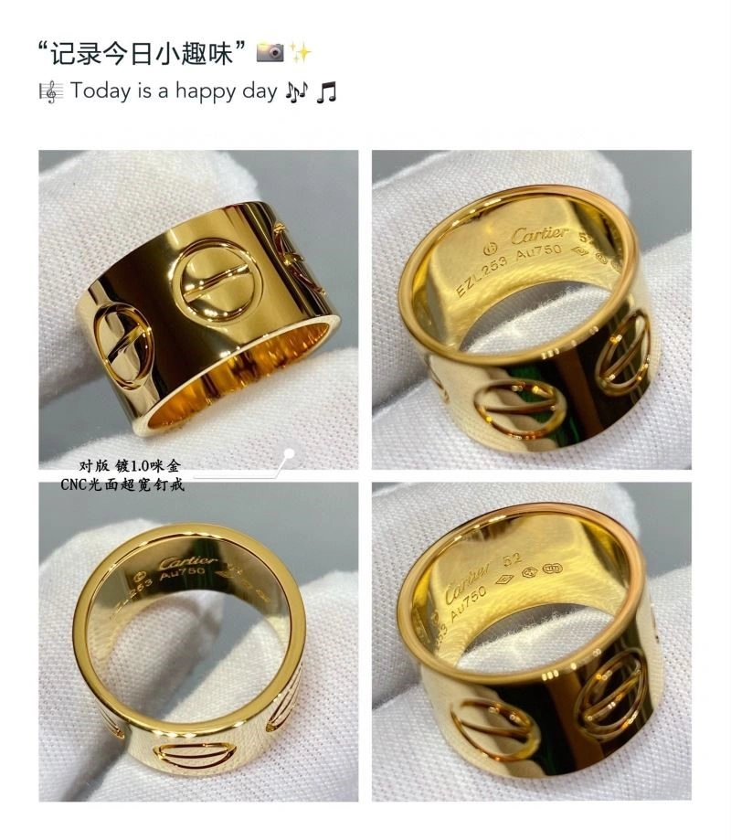 WrinkleFree Cartier Rings 217293