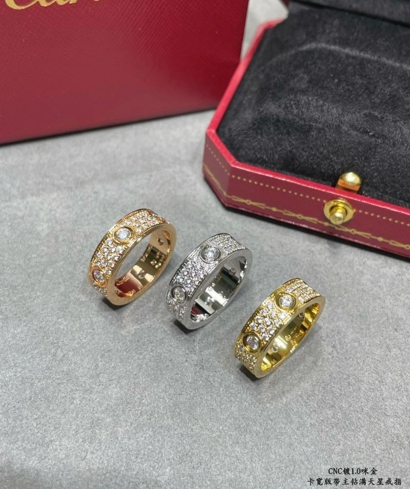 Minimalist Cartier Rings 217064