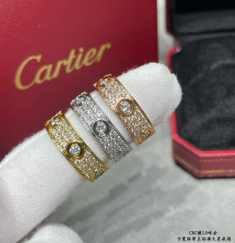 Minimalist Cartier Rings 217064