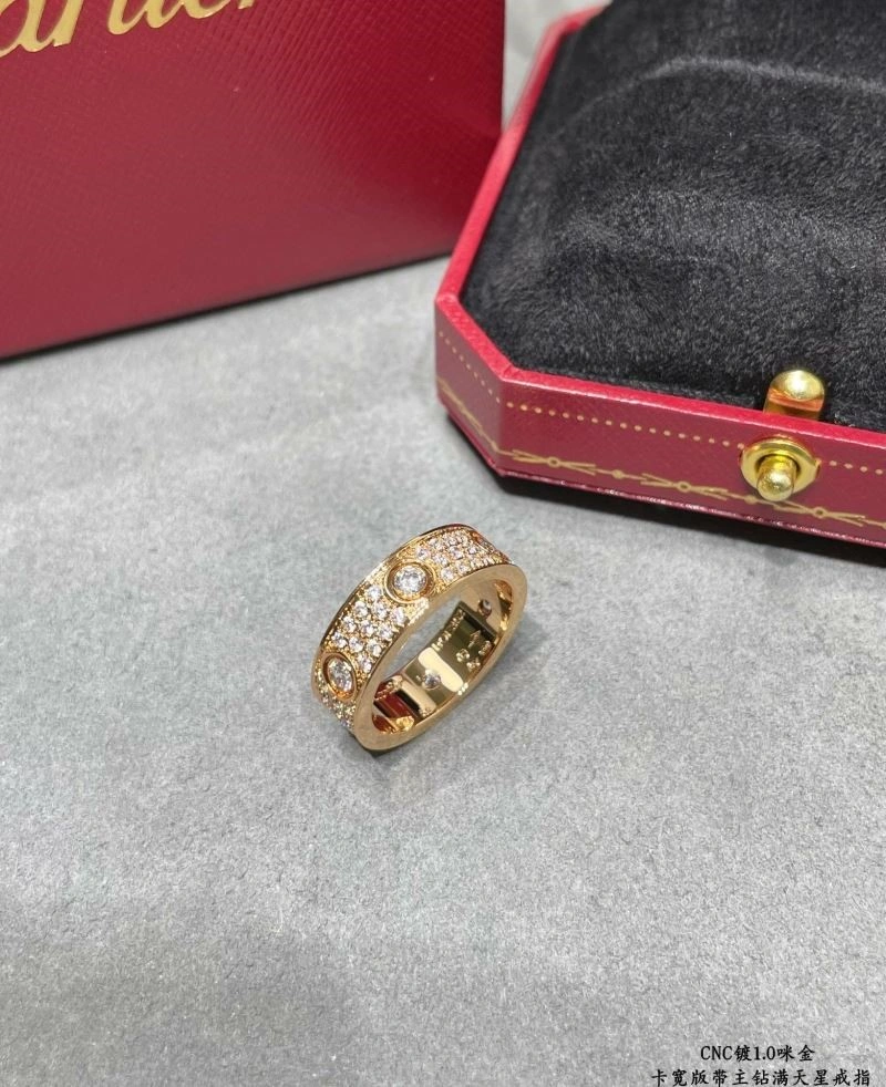 Minimalist Cartier Rings 217064