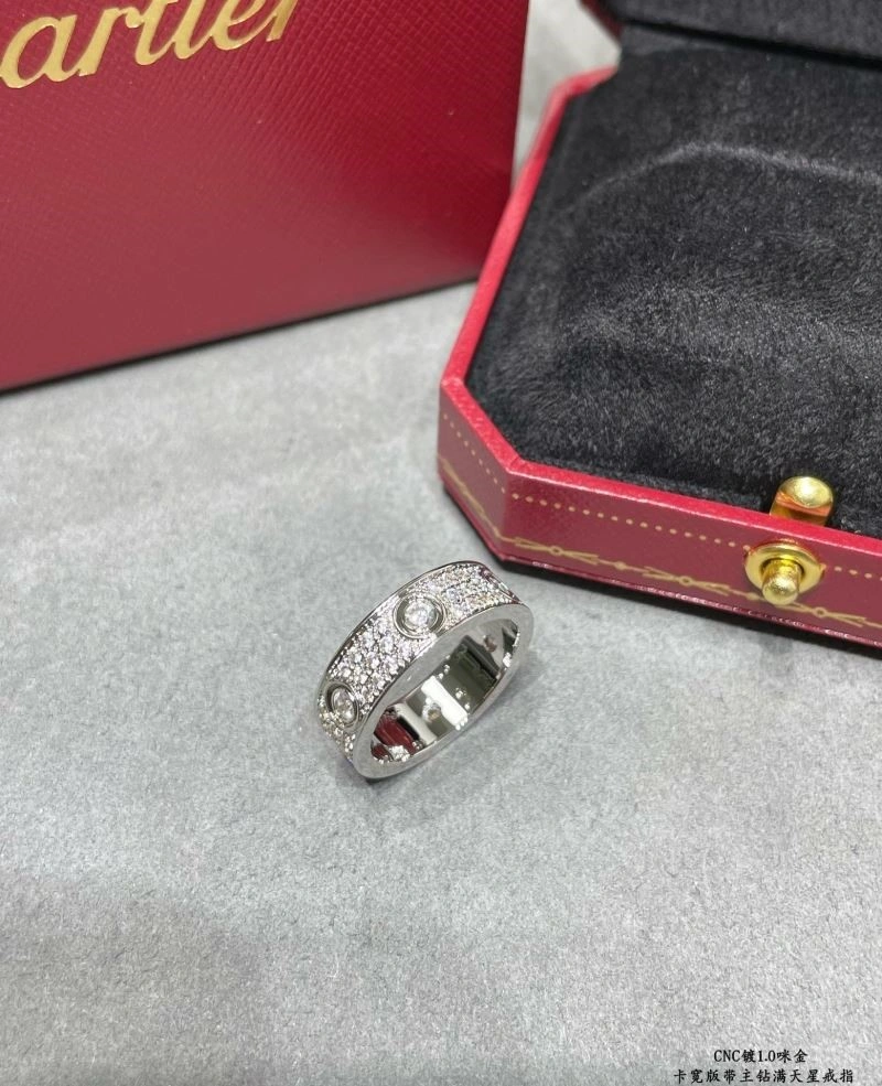 Minimalist Cartier Rings 217064