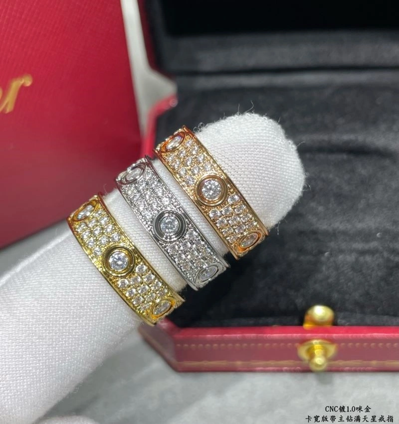 Minimalist Cartier Rings 217064