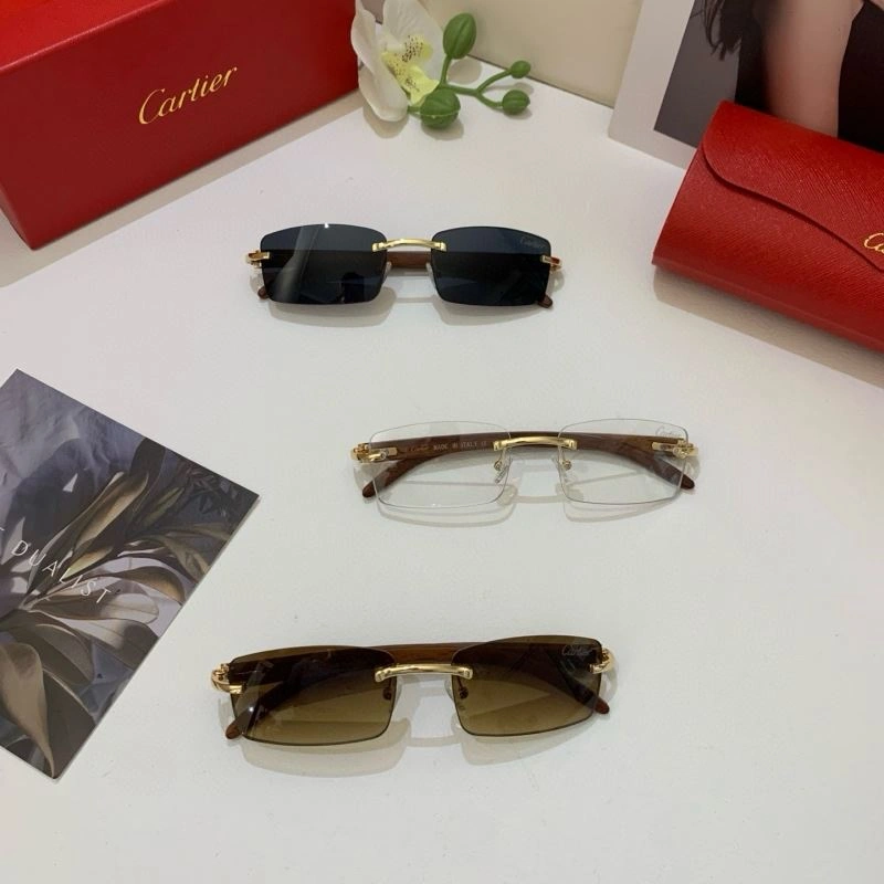 MoistureWicking Cartier Sunglasses 277462