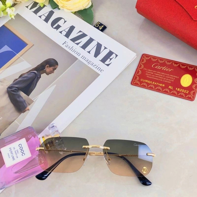 Minimalist Cartier Sunglasses 277446
