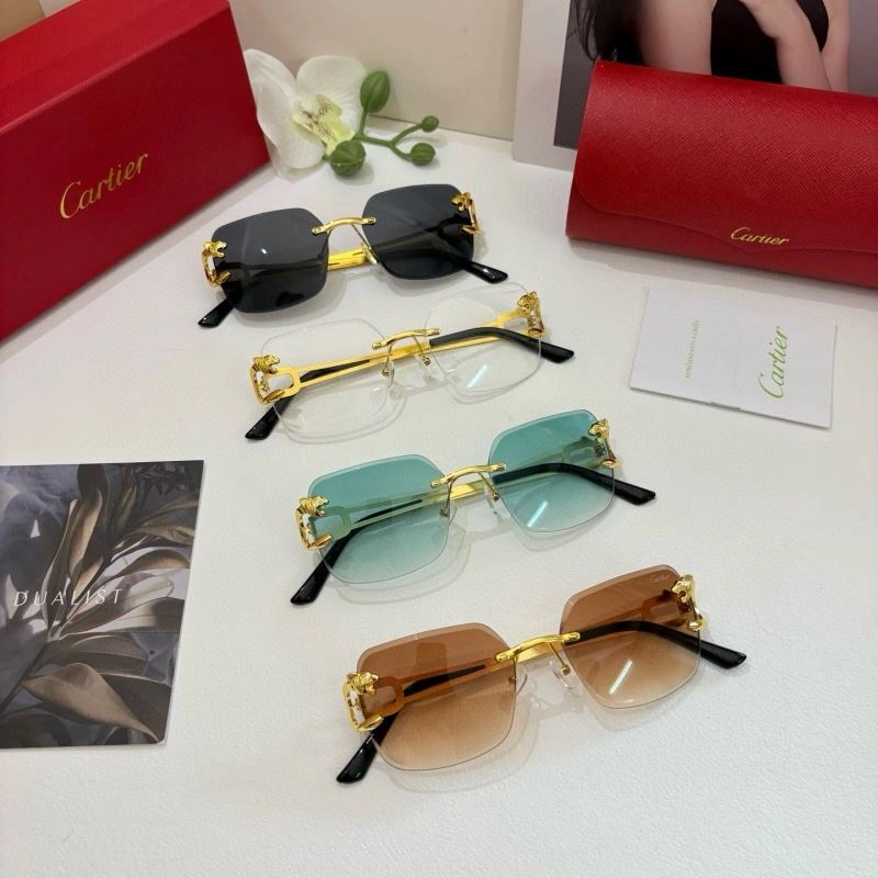 MoistureWicking Cartier Sunglasses 277422