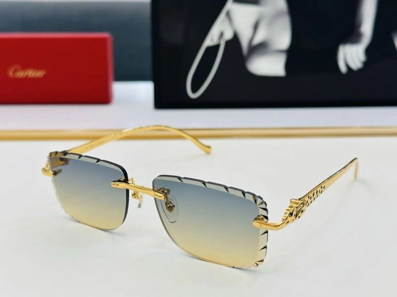 MoistureWicking Cartier Sunglasses 277419