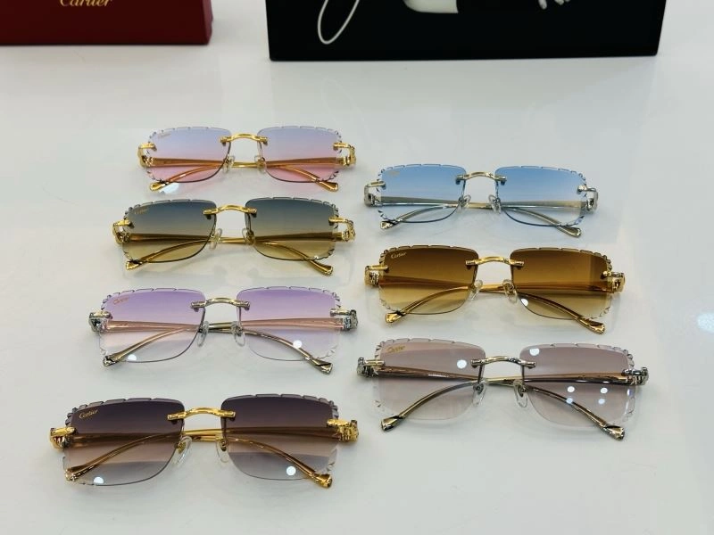 MoistureWicking Cartier Sunglasses 277419