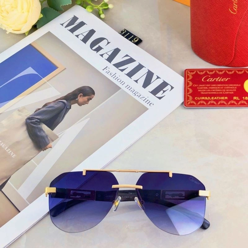 Breathable Cartier Sunglasses 277397