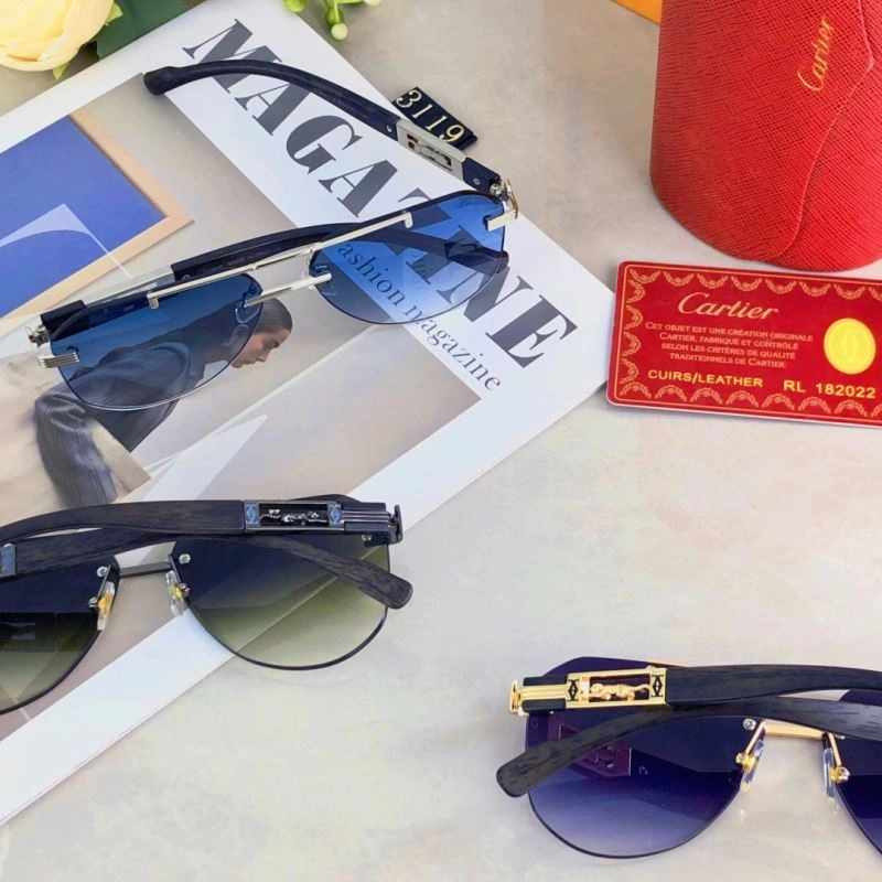 Breathable Cartier Sunglasses 277397